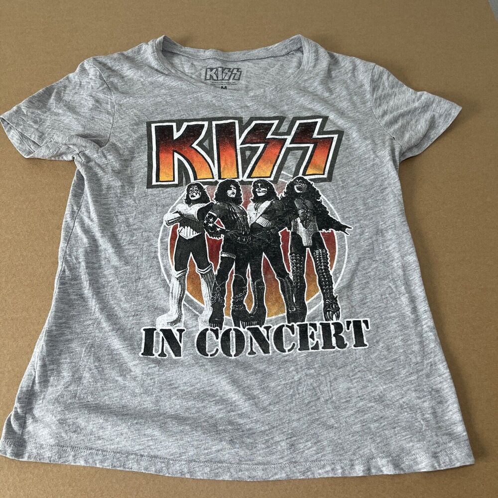 Kiss In Concert Women T shirt Size Med